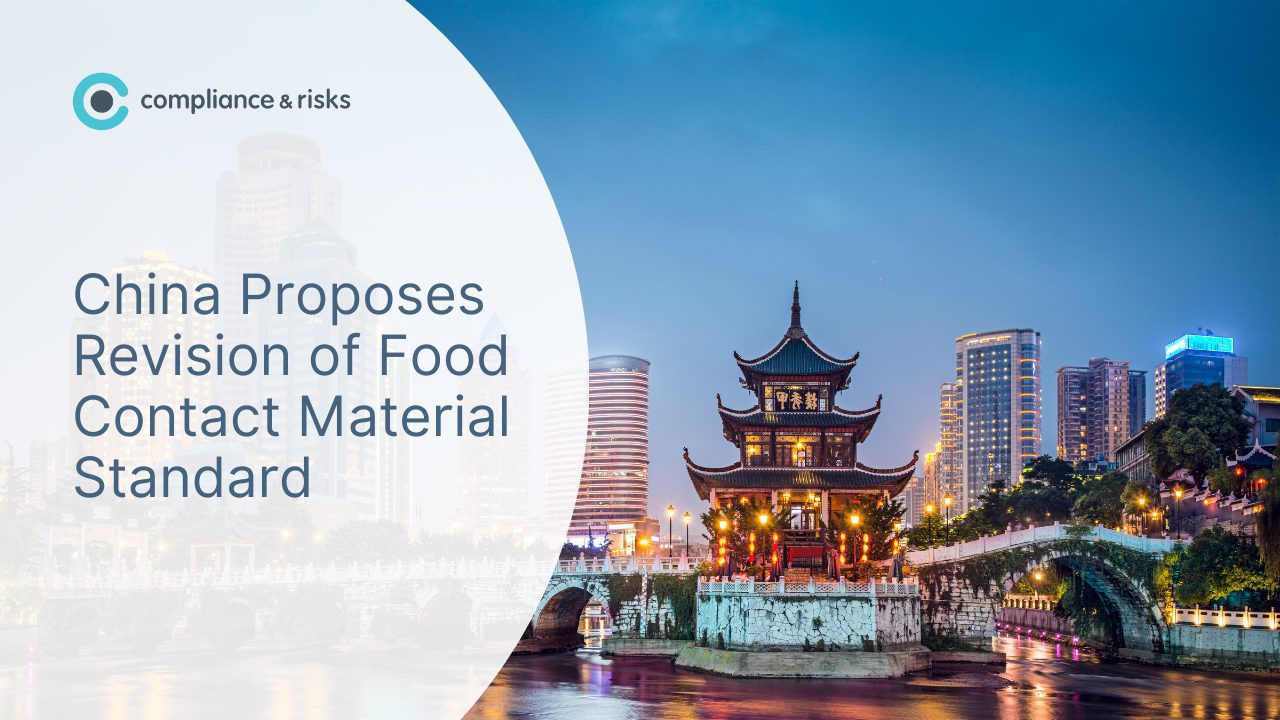 China Proposes Revision of Food Contact Material Standard
