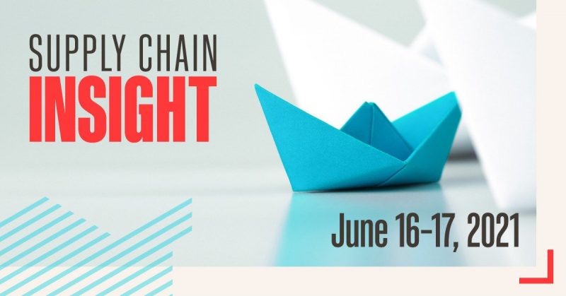 Danny Cassidy to Present at Supply Chain Insight