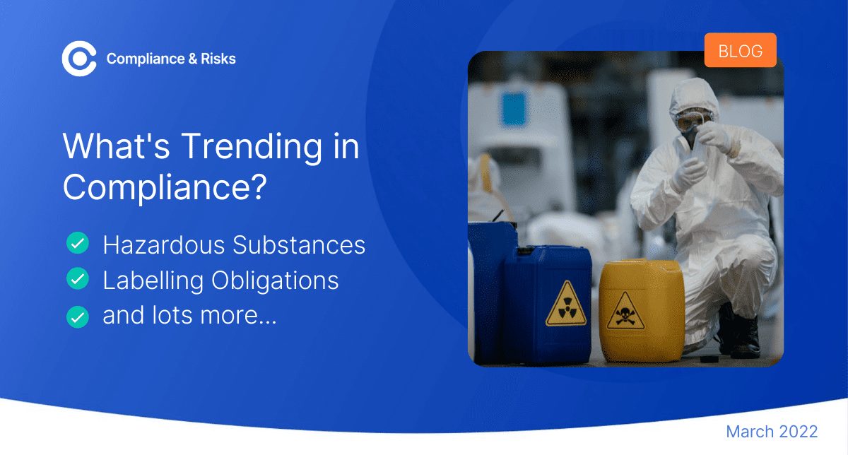 What’s Trending In Compliance? (March 2022)