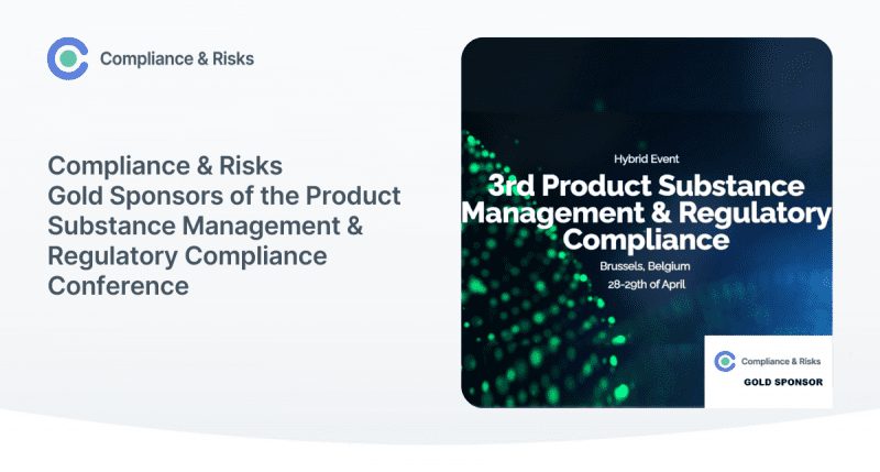 Compliance & Risks Gold Sponsors Of The Product Substance Management & Regulatory Compliance Conference