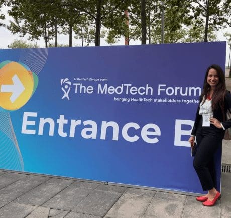 Fernanda from compliance & risks attends MedTech Forum 2022