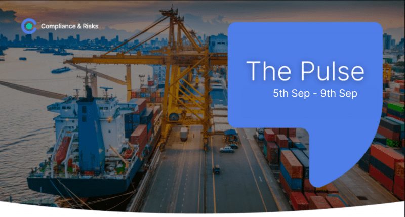 The Weekly Pulse: 5th Sep – 9th Sep