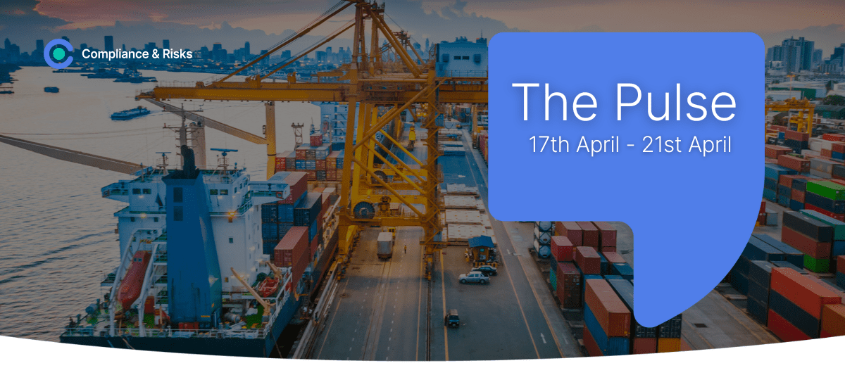 The Weekly Pulse | 17th – 21st April | EU Machinery Products Regulation & More