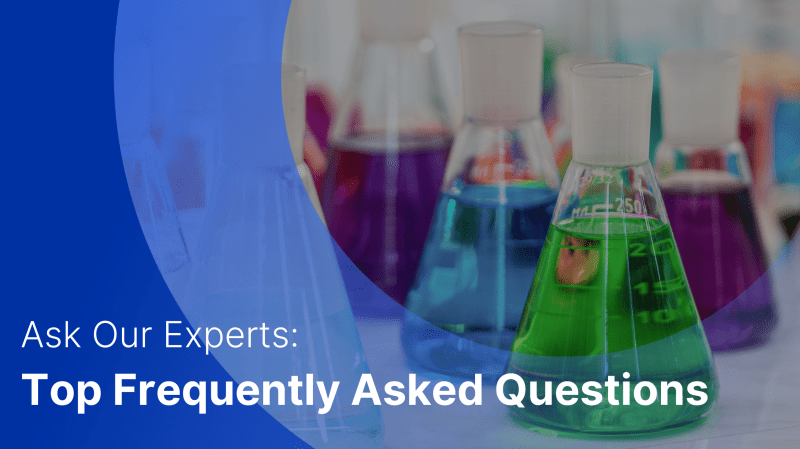 Lab with chemicals showing PFAS in the US