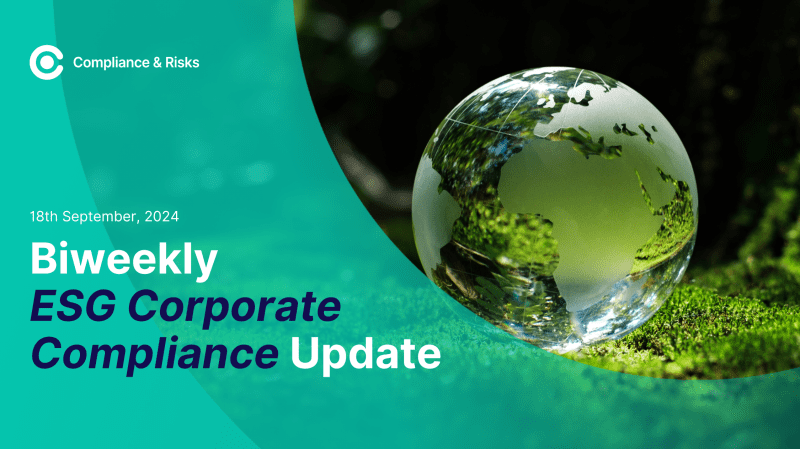 Globe on grass - Concept for ESG corporate compliance and sustainability
