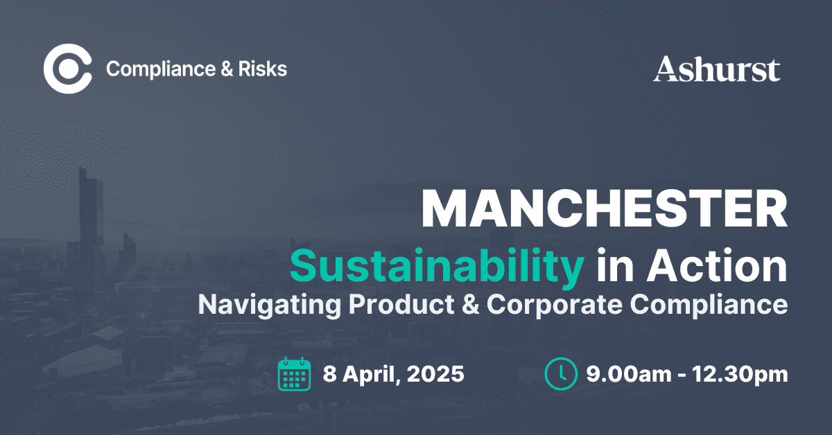 Sustainability in Action: Navigating Product & Corporate Compliance | Roundtable Manchester