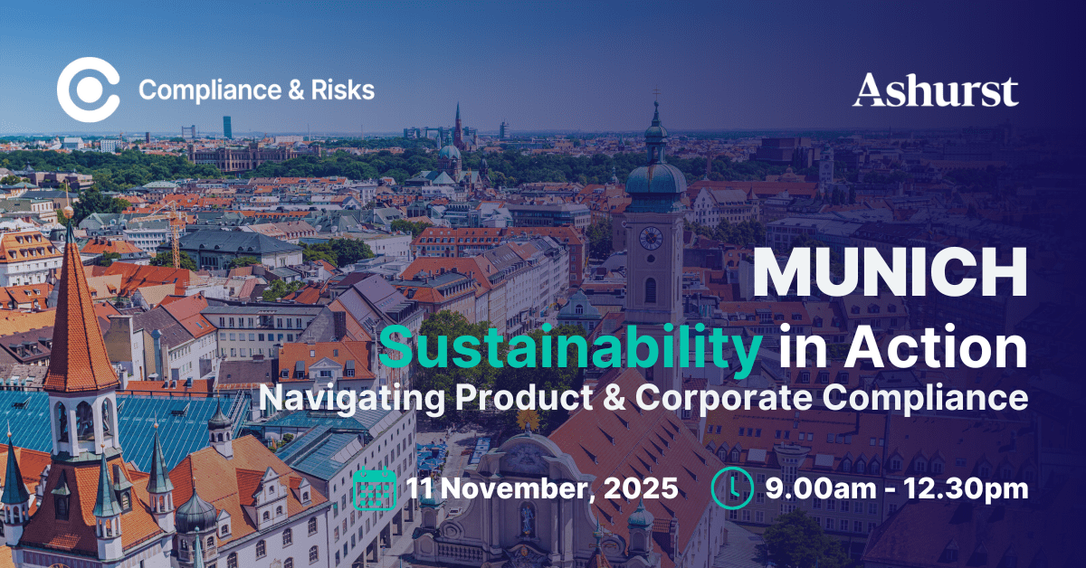 Sustainability in Action: Navigating Product & Corporate Compliance | Roundtable Munich