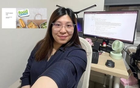 Lynn Chiam attending the Food Contact Materials Asia Virtual Conference