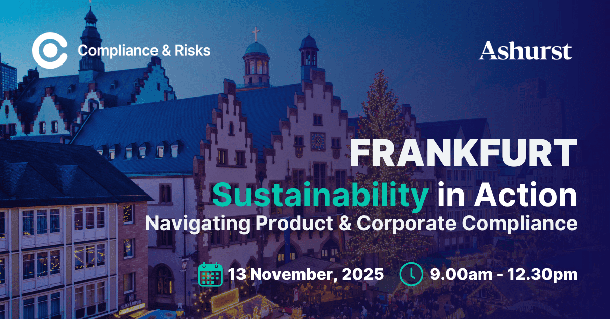 Sustainability in Action: Navigating Product & Corporate Compliance | Roundtable Frankfurt