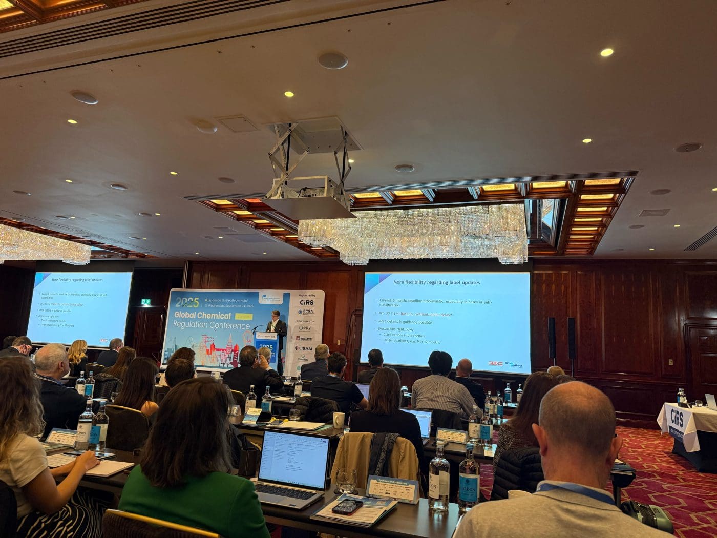 Image taken at CIRS Global Chemical Regulation Conference