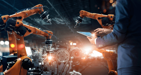 Manufacturing with industrial machinery - concept for EU Machinery Regulation
