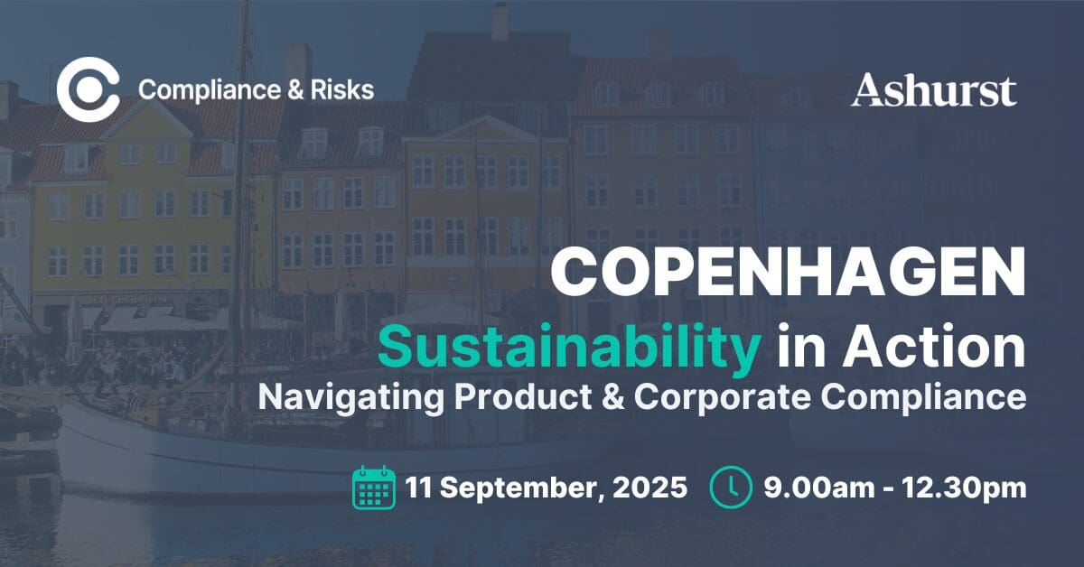 Sustainability in Action: Navigating Product & Corporate Compliance | Roundtable Copenhagen