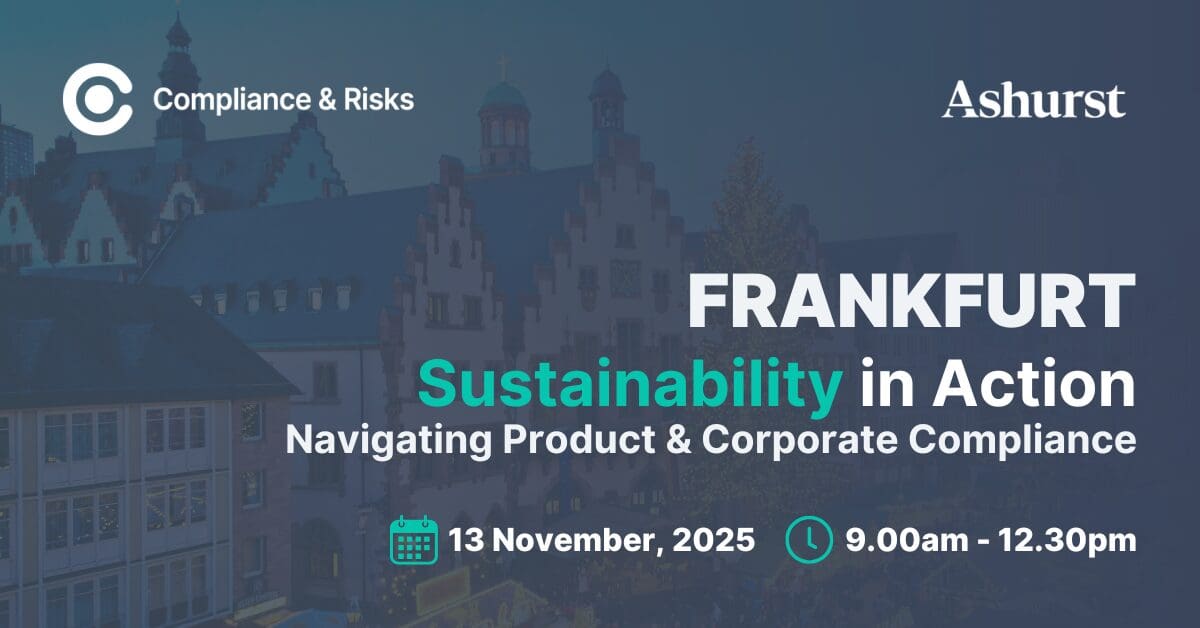 Sustainability in Action: Navigating Product & Corporate Compliance | Roundtable Frankfurt